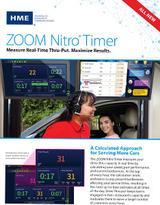 ZOOM NitroÂ® Drive-Thru Optimization System