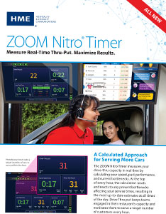 ZOOM Nitro® Drive-Thru Optimization System