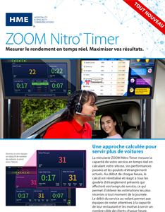 ZOOM NitroÂ® Drive-Thru Optimization System