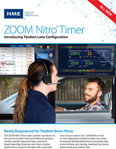 ZOOM NitroÂ® Drive-Thru Optimization System