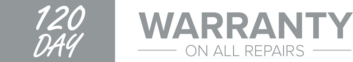 120-day warranty on all repairs