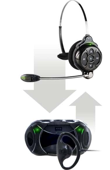 In-store headsets