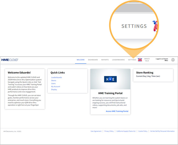 Making Updates to ZOOM Timer via HME CLOUD - Step 2