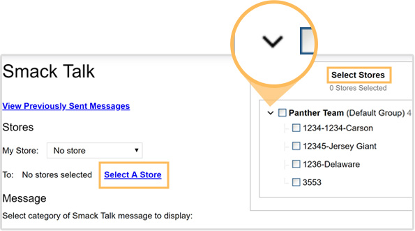 Sending Smack Talk on the ZOOM Nitro Gamification Leaderboard - Step 4